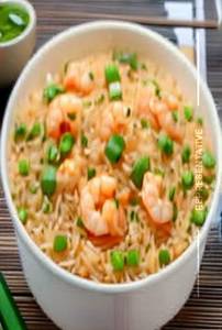 Prawns fried rice
