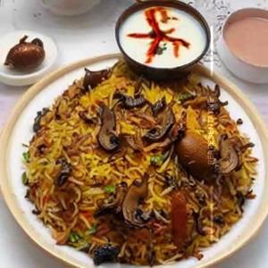 Mushroom Biryani