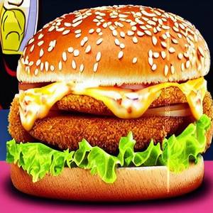 Chicken Cheese Burger
