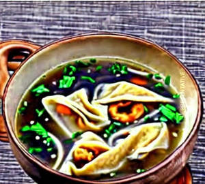 Chicken Wanton Soup
