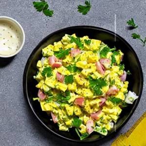 Scrambled Egg Salad