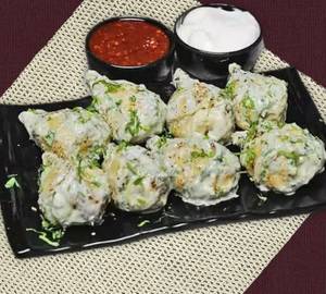Chicken afghani momo(8pcs)