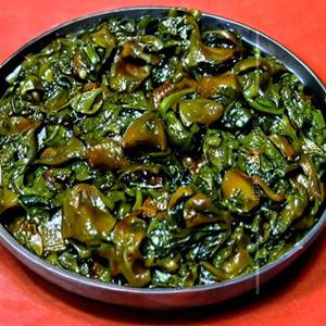 Mushroom Palak