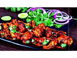 Chicken Tandoori Chilli Khebsa 