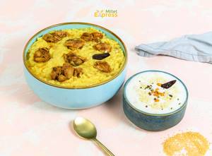 Millet Boneless Chicken Khichdi and Curd Rice Combo