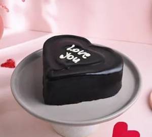 Valentine Day Mini Chocolate Heart Shape Cake