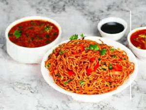 Veg Triple Schezwan Noodles