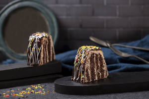 Chocolate Pyramid Pastry