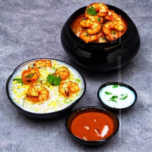 Prawns Biryani
