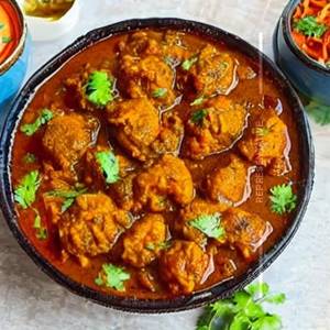Dry Chicken Bhuna masala