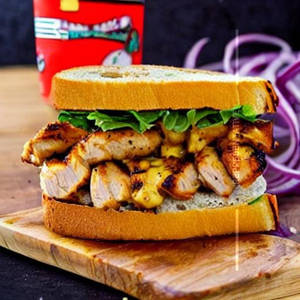 Honey Mustard Grilled Chicken Sandwiche