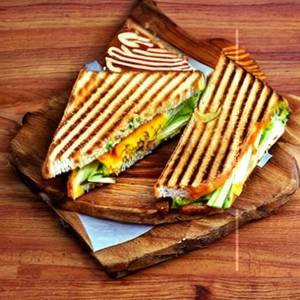 Jain Veg Cheese Grilled Sandwich