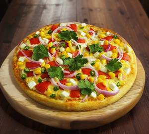 Corn Onion Cheese Pizza