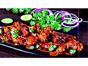 Chicken Tandoori Chilli Khebsa (Indian Style)