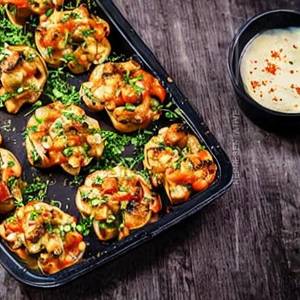 Stuffed Baked Mushroom [Full]