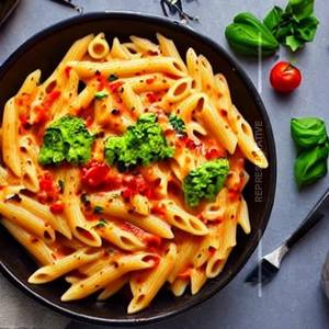 Spicy Cottage Cheese Pasta Penne