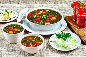 Chicken & Veg Clear Soup