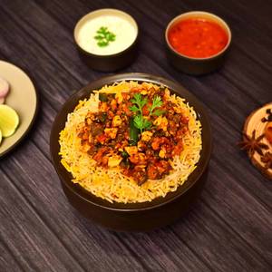 Veg Keema Biryani