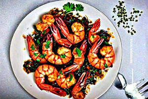 Five Spice Prawns