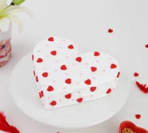 Chocolate Heart Shape Valentine Cake