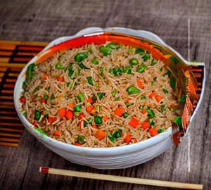 Schezwan Veg Triple Fried Rice