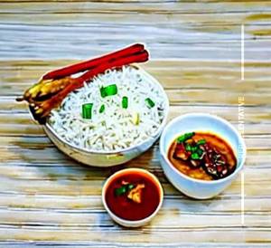 Chi. Manchurian Rice