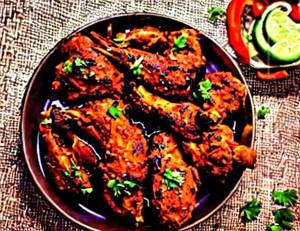 Chicken Schezwan Tandoori (half)