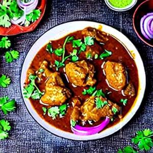 Chicken roast curry
