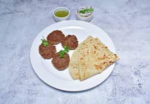 Veg Kebab Paratha [2 Kebab + 2 Paratha]