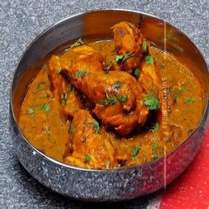 Andhra Chicken Bone Curry