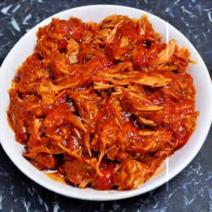 Shredded Chicken In Spicy Hot Sauce