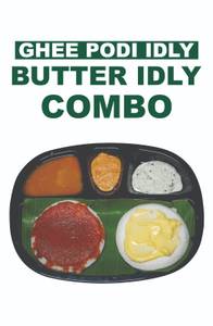 Ghee Podi Idly & Butter Idily Combo