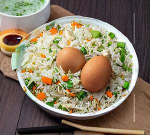 Egg chicken fried rice [full]