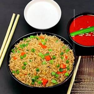 Veg Singapore Fried Rice