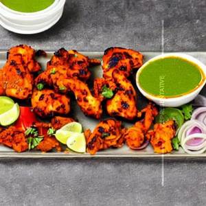 Chicken tandoori plate