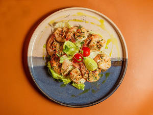 Butter Garlic Prawns