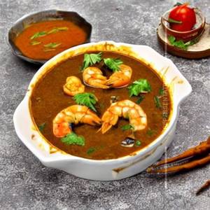 Sweet Garlic Prawns Gravy