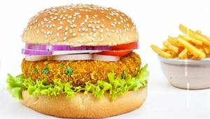 Veg masala burger