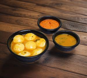 Mini Ghee Sambar Idly (14 Pcs)