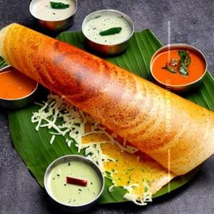 Cheese masala dosa