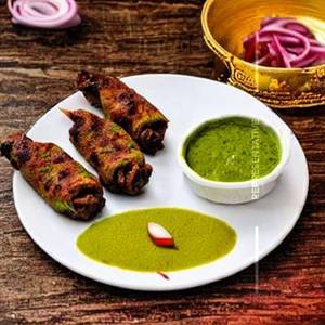 Mutton Badami Seekh Kebab