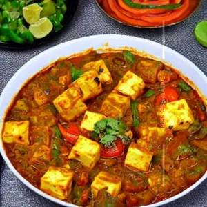 Matar paneer