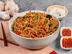 Chicken Burnt Garlic Noodles