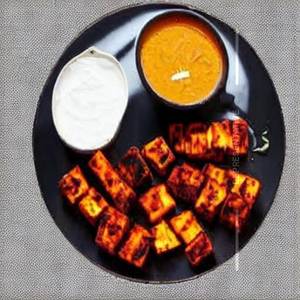 Jain tandoori paneer cheese frankey