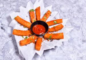 Peri Peri Fried Idli