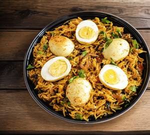 Egg Biryani [4 Eggs]