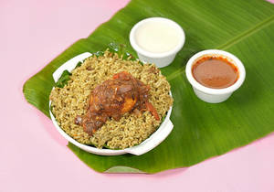 Egg Roast Donne Biryani