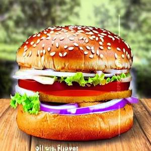 Paneer cheese burger