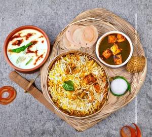 Paneer hyderabadi biryani