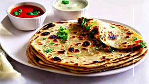 Veg Stuff Paratha